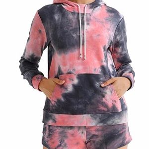 Matching tie dye set